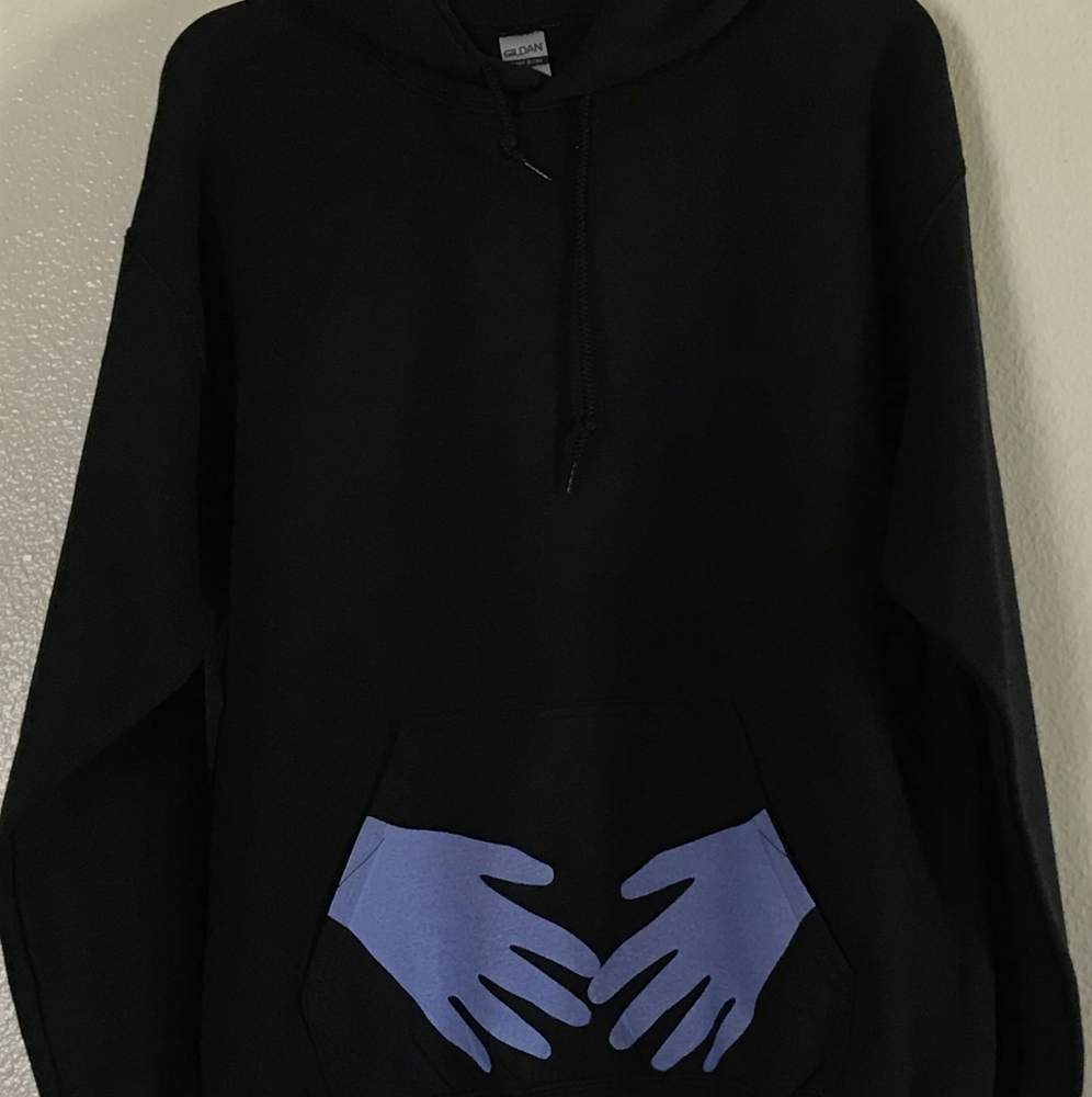Unisex Glove Pocket Hoodie